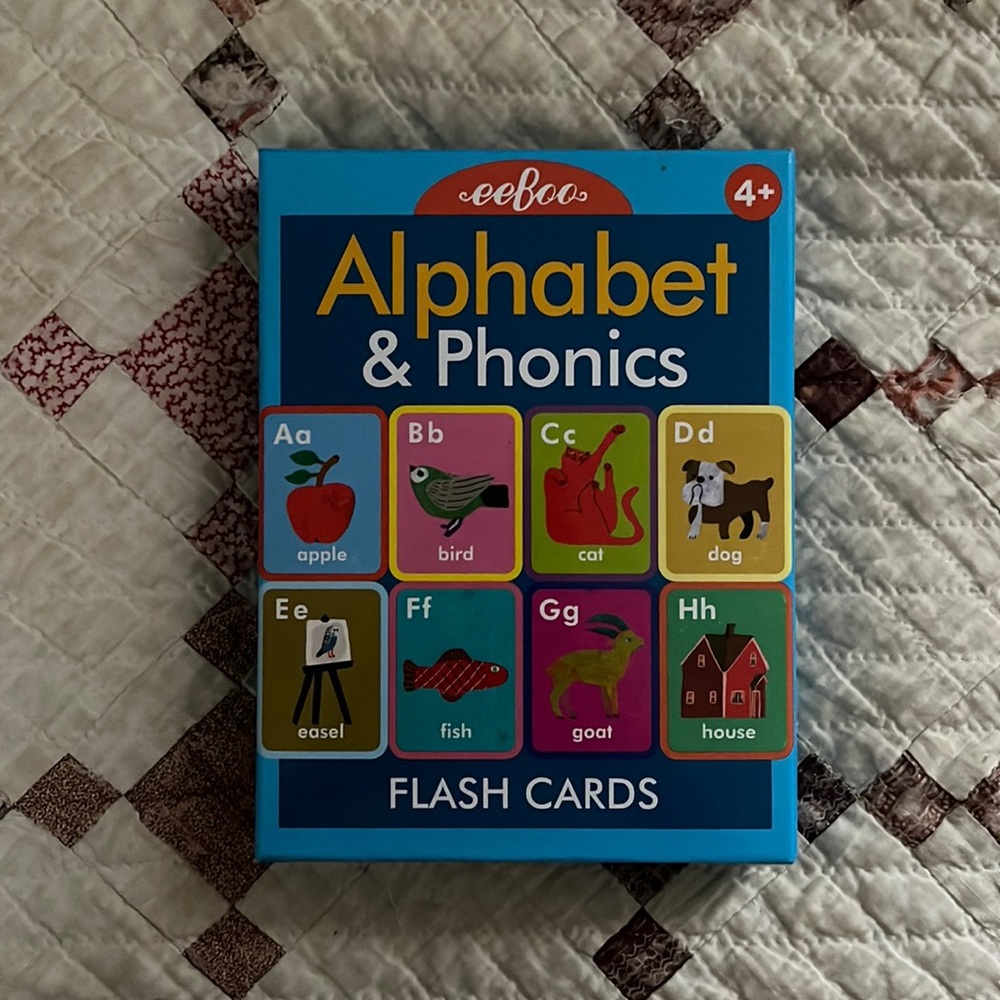Eboo Alphabet and Phonics Flashcards